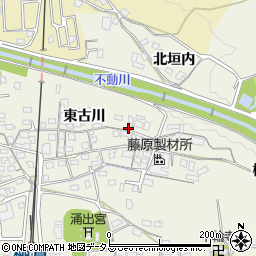 京都府木津川市山城町平尾東古川16周辺の地図