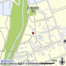 静岡県掛川市各和1241周辺の地図