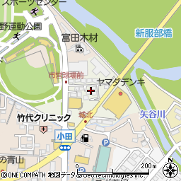 三重県伊賀市平野清水周辺の地図