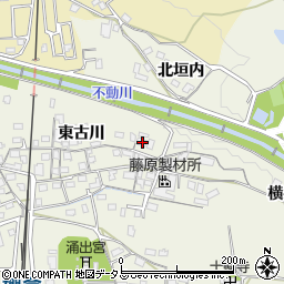 京都府木津川市山城町平尾東古川6周辺の地図