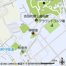 静岡県榛原郡吉田町片岡2529周辺の地図