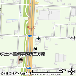静岡県浜松市中央区東三方町114周辺の地図