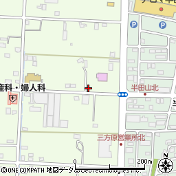 静岡県浜松市中央区東三方町196周辺の地図