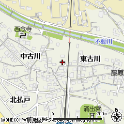 京都府木津川市山城町平尾東古川79周辺の地図