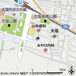 兵庫県姫路市大塩町宮前周辺の地図