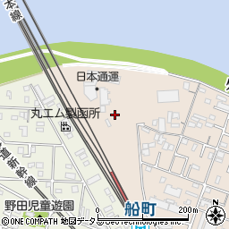 愛知県豊橋市北島町中川原周辺の地図