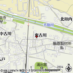 京都府木津川市山城町平尾東古川39周辺の地図