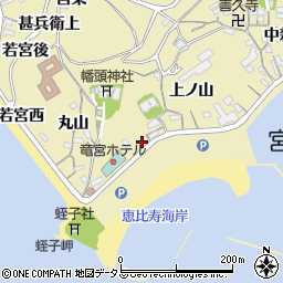 宮崎下公民館周辺の地図