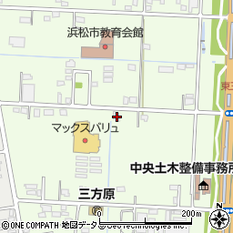 静岡県浜松市中央区東三方町128周辺の地図