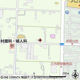静岡県浜松市中央区東三方町199周辺の地図