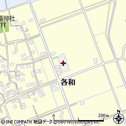 静岡県掛川市各和106周辺の地図