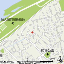 奥郷公園周辺の地図