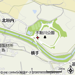 不動川公園周辺の地図