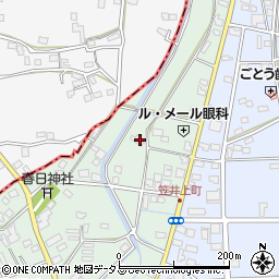 静岡県浜松市中央区笠井上町230周辺の地図