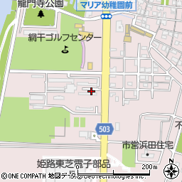 姫路木材港線周辺の地図