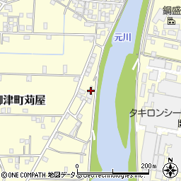 兵庫県たつの市御津町苅屋1038周辺の地図