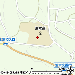 広島県立油木高等学校周辺の地図