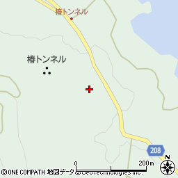 東京都大島町泉津不重215-7周辺の地図