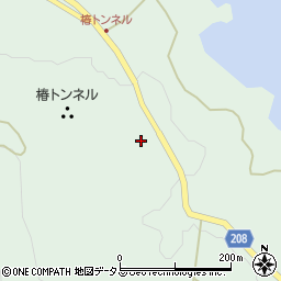 東京都大島町泉津不重215-5周辺の地図