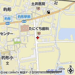 姫路的形郵便局 ＡＴＭ周辺の地図