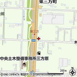 静岡県浜松市中央区東三方町159周辺の地図