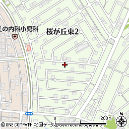岡山県赤磐市桜が丘東2丁目2-132周辺の地図
