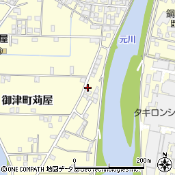 兵庫県たつの市御津町苅屋1035周辺の地図