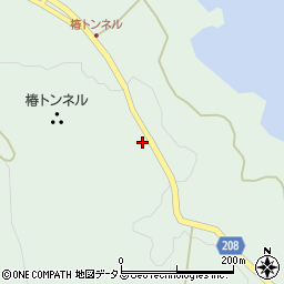 東京都大島町泉津不重215-2周辺の地図