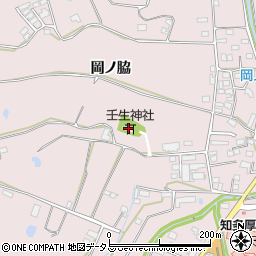 壬生神社周辺の地図