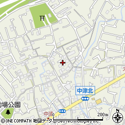 兵庫県加古川市加古川町中津367周辺の地図
