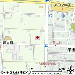 静岡県浜松市中央区東三方町198周辺の地図