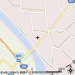 広島県三次市向江田町697周辺の地図