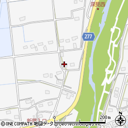 静岡県袋井市深見2444周辺の地図