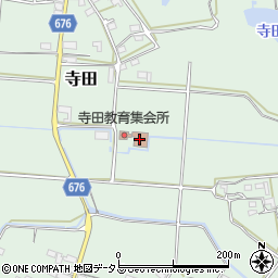 寺田市民館周辺の地図