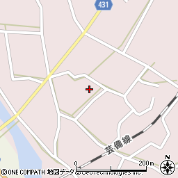 広島県三次市向江田町757周辺の地図