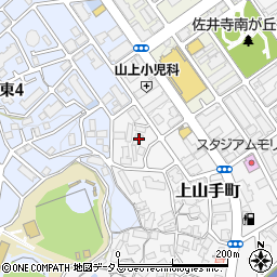 大阪府吹田市上山手町29-2周辺の地図