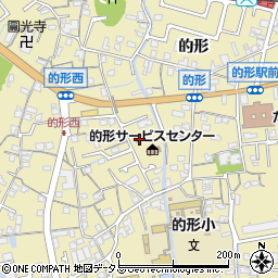 兵庫県姫路市的形町的形1356周辺の地図