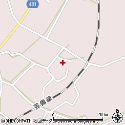 広島県三次市向江田町929周辺の地図