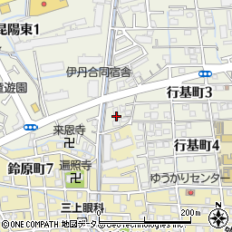 ビレッジ京行基周辺の地図