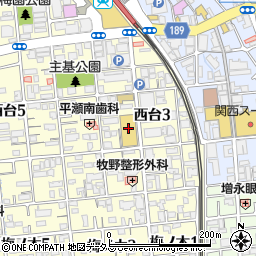 阪急オアシス伊丹店周辺の地図