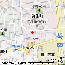 掛川季節料理 江戸菊周辺の地図