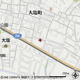 兵庫県姫路市大塩町669周辺の地図