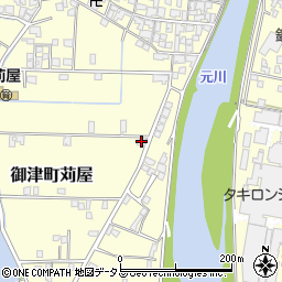兵庫県たつの市御津町苅屋795周辺の地図