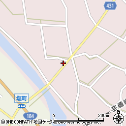 広島県三次市向江田町695周辺の地図