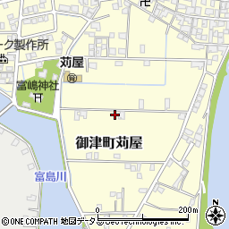 兵庫県たつの市御津町苅屋799周辺の地図