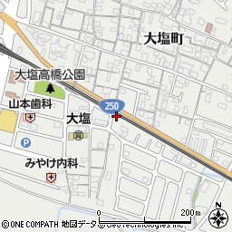 兵庫県姫路市大塩町651周辺の地図