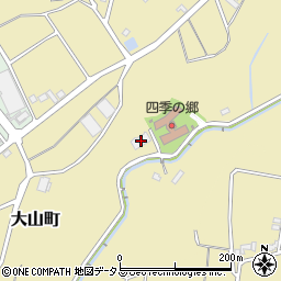 静岡県浜松市中央区大山町3162周辺の地図