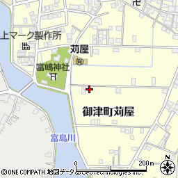 兵庫県たつの市御津町苅屋802周辺の地図