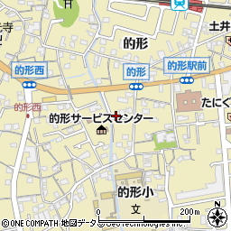 兵庫県姫路市的形町的形1691周辺の地図