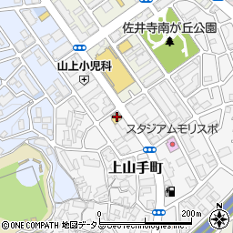 にぎり長次郎吹田上山手店周辺の地図